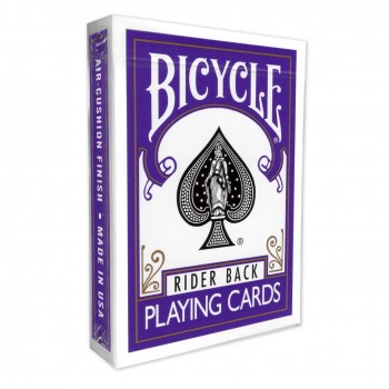 Bicycle Rider Back kortos (Violetinės)